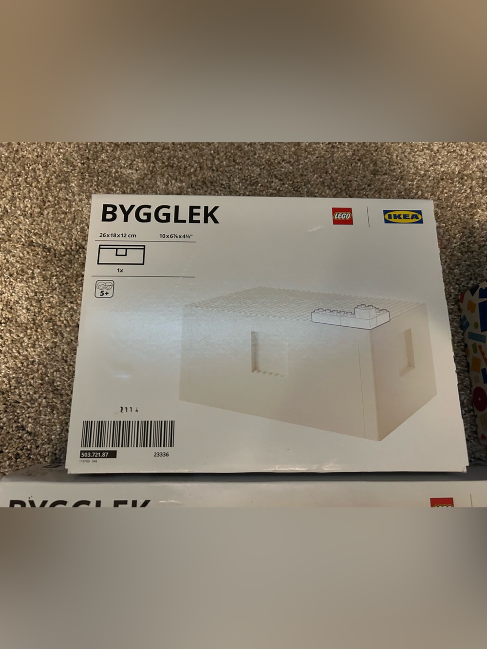 Lot of IKEA and LEGO collaboration BYGGLEK. All unopened. - Picture 4 of 6